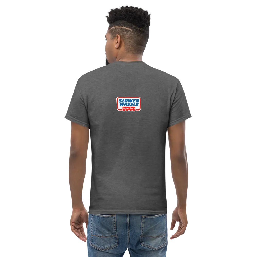 SLOWER WHEELS, HIGHER PRICE UNISEX EMBROIDERED HEAVY TEE product image (6)