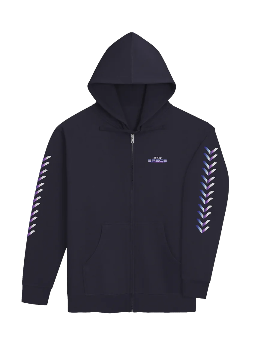 RETRO SPECS: Fleece Zip Up Hoodie product image (4)