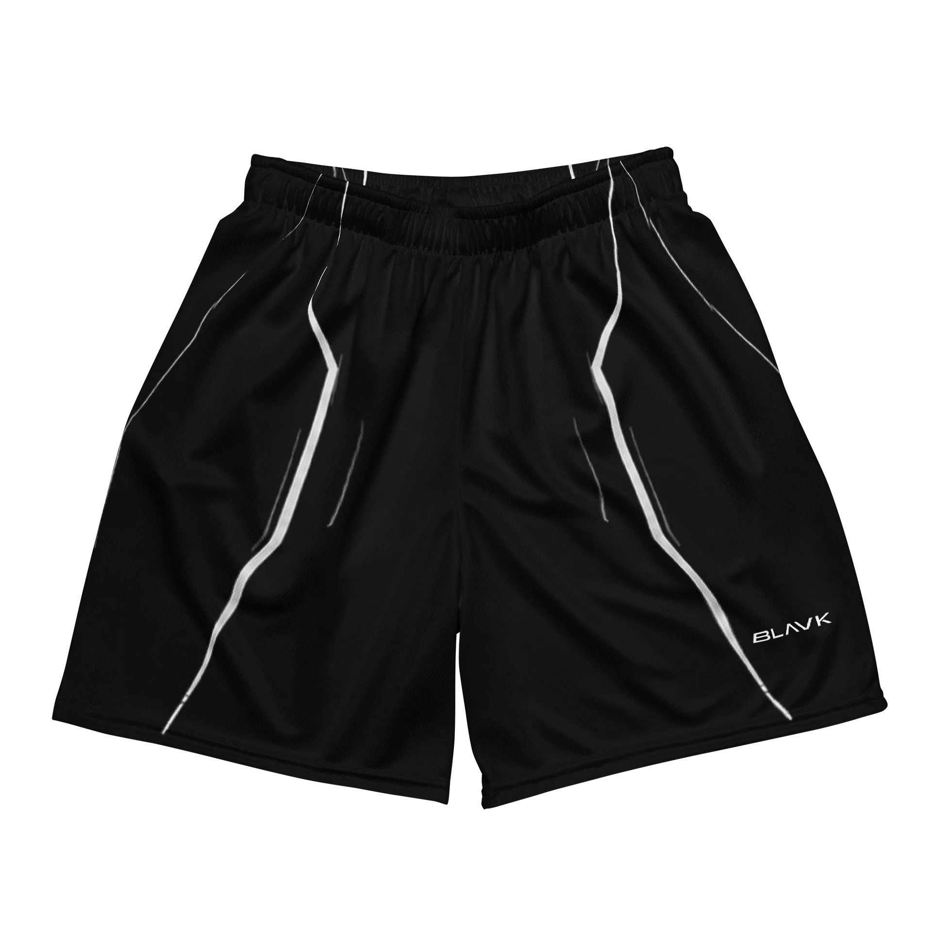BLAVK SHARP LINE SHORTS — DROP 01 product image (1)
