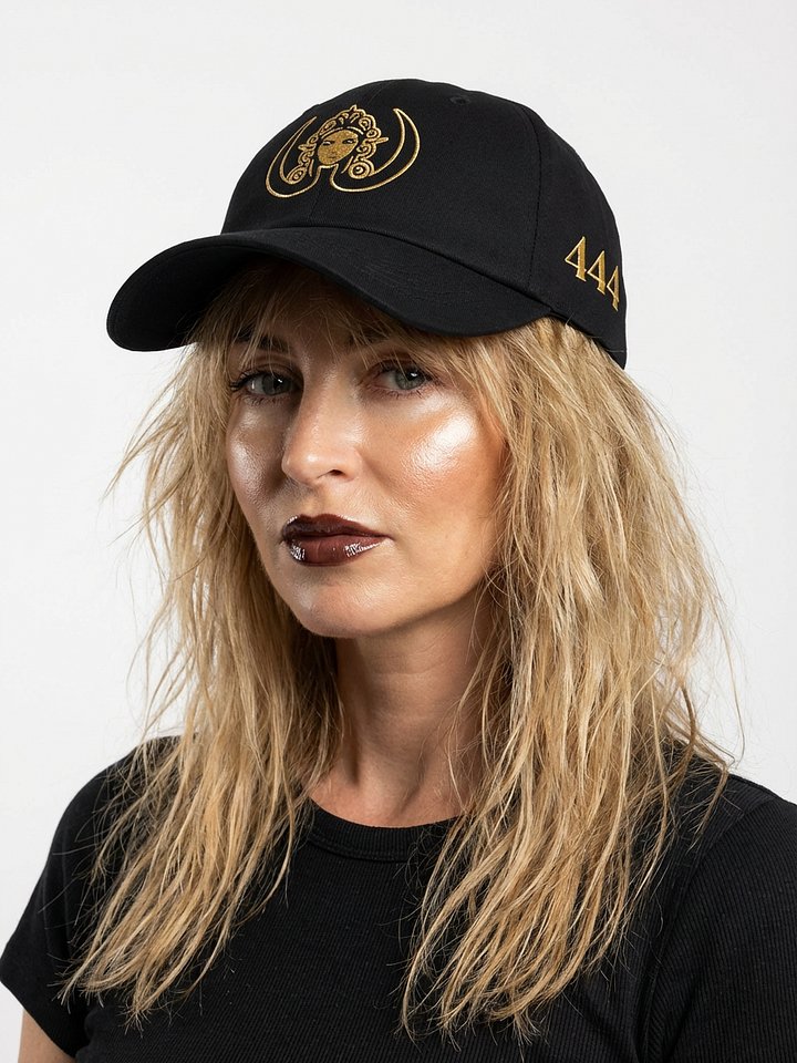 CIRCEMOON Divin Sacré Nombre 444 Cap - black product image (1)