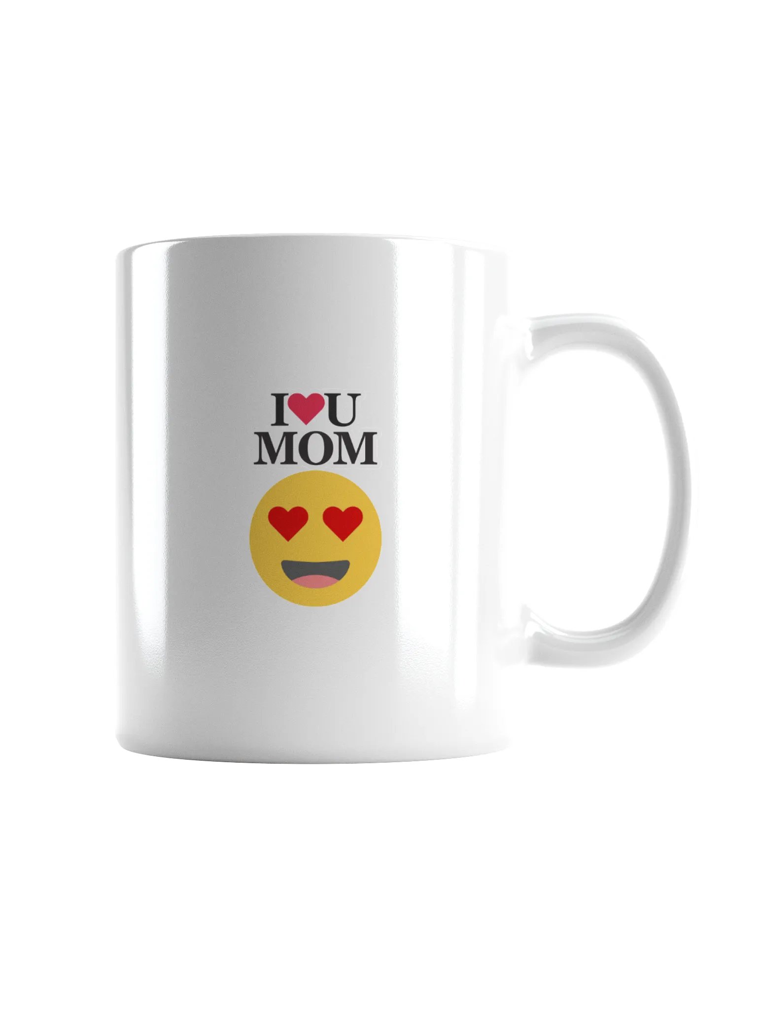 Heartfelt Emojis White Glossy Mug product image (1)