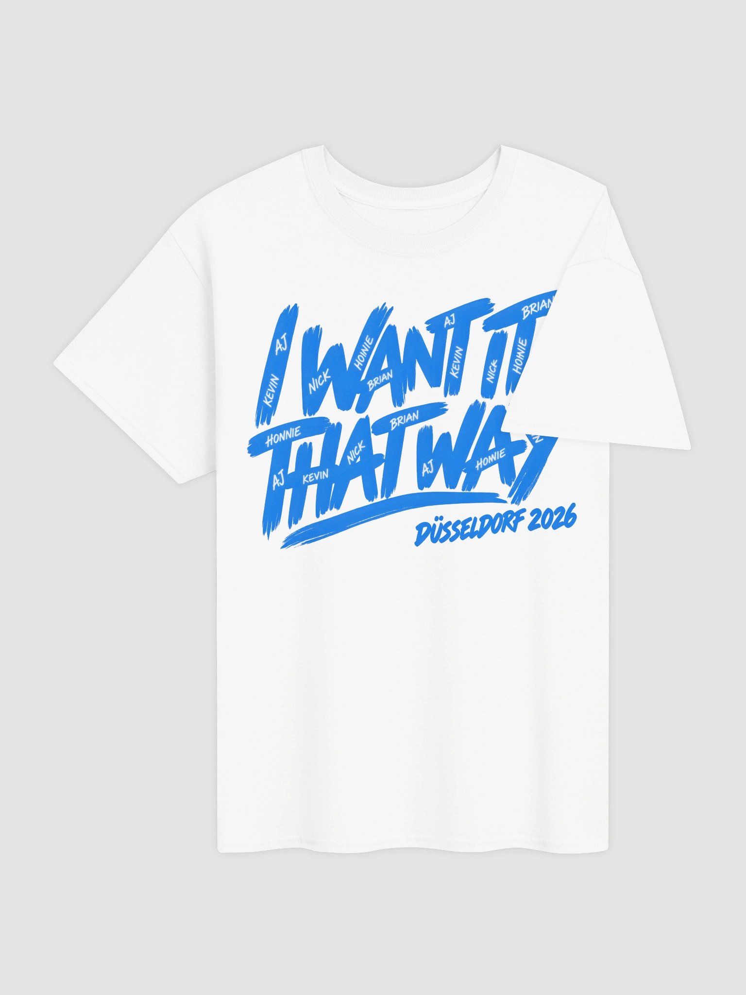 Backstreet Boys Düsseldorf 2026 Concert T-Shirt | I Want It That Way Fan Tee product image (3)