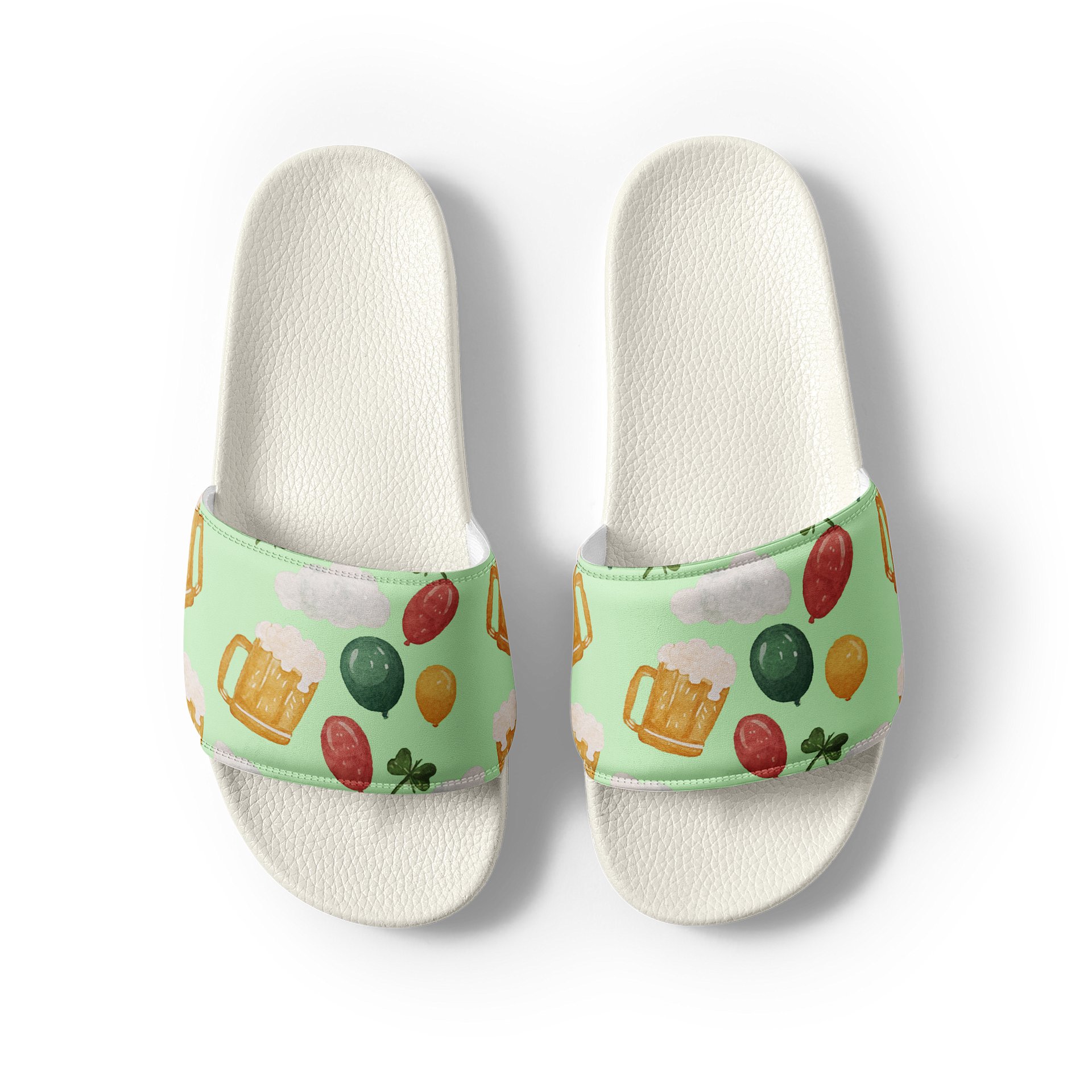 St. Patrick's DayBeer Mugs Men's Slides product image (8)