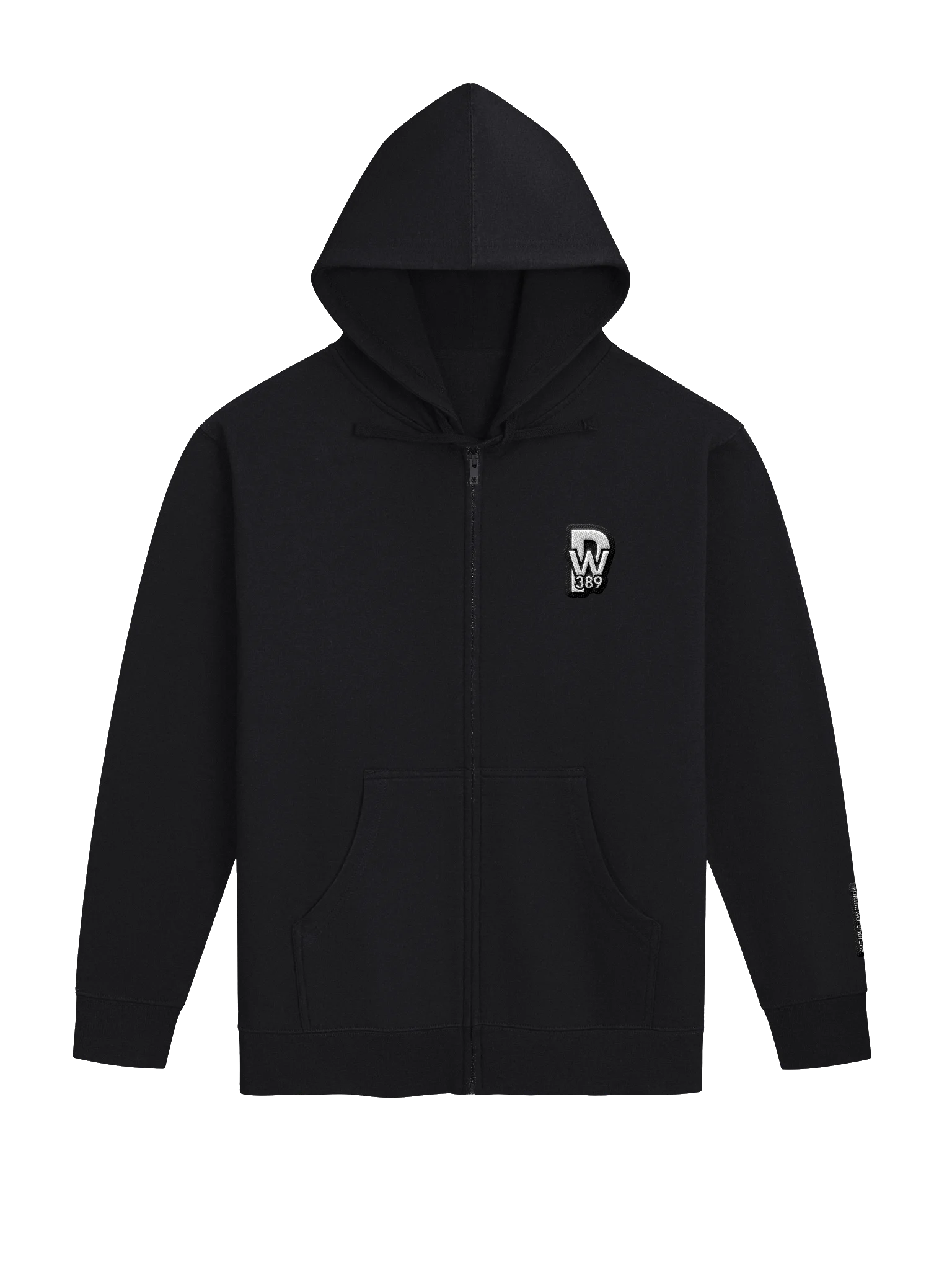 PW389 Zipper Fleece (Embroidered Logo) product image (1)