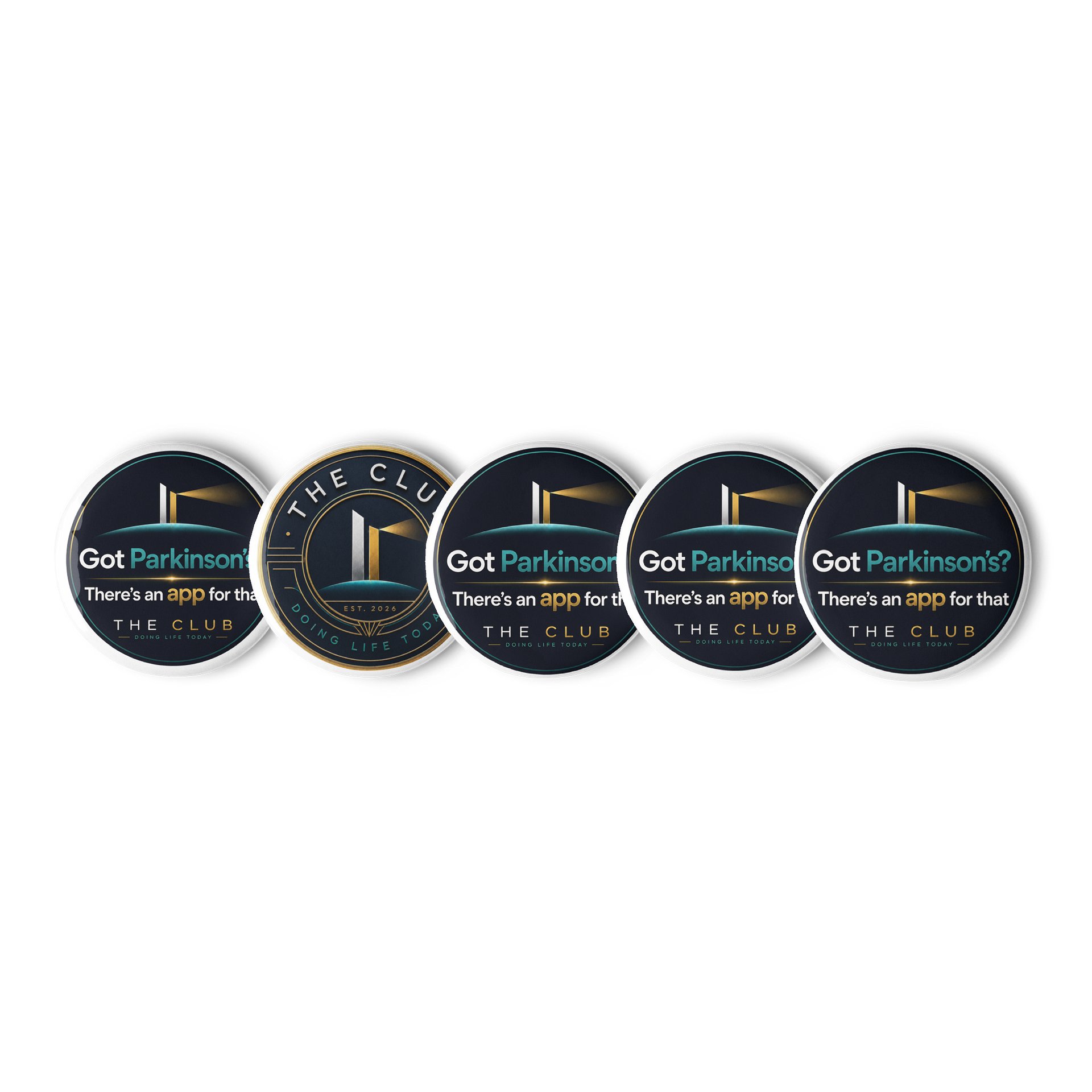 Got Parkinson's? Button product image (1)