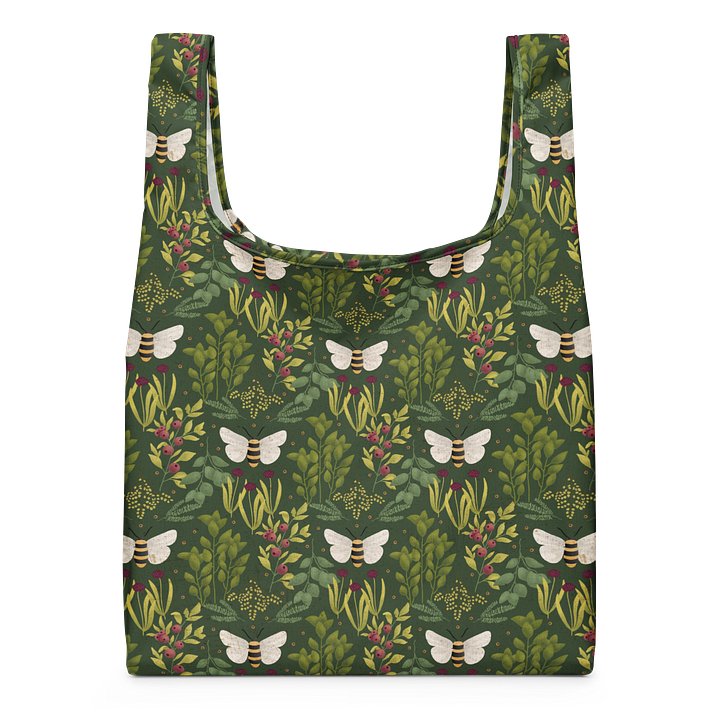 Bees and Foliage Shopping Bag product image (1)