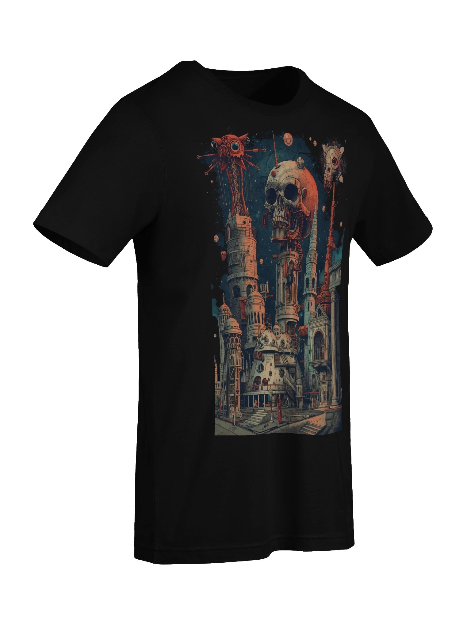 Surreal Cityscape Dream Lightweight T-Shirt product image (8)