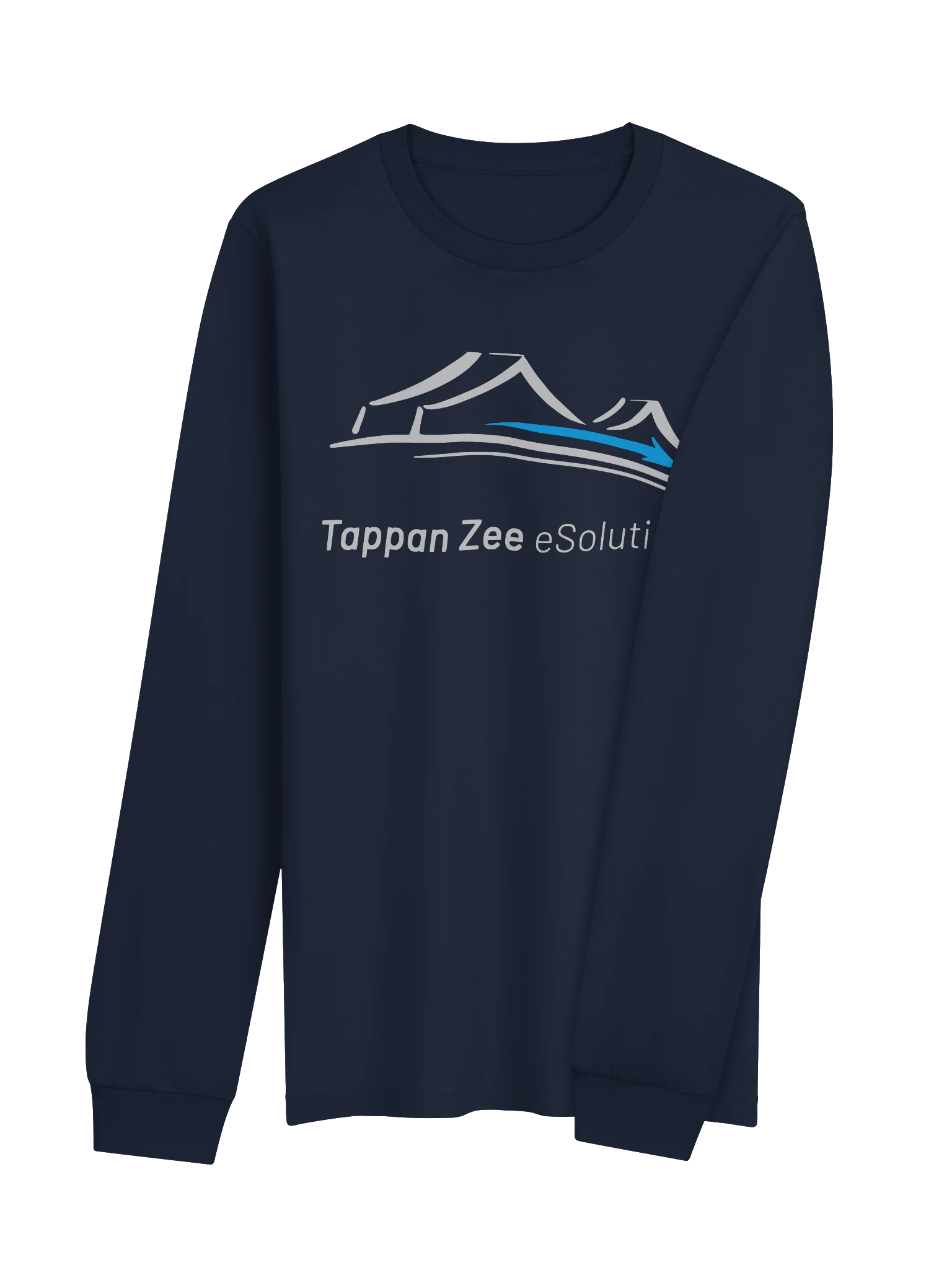 Tappan Zee eSolutions Logo Long Sleeve Tee product image (4)