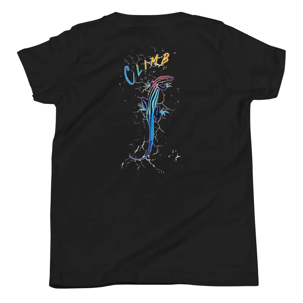 Blue-Tailed Skink - Youth Climbing T-Shirt product image (6)
