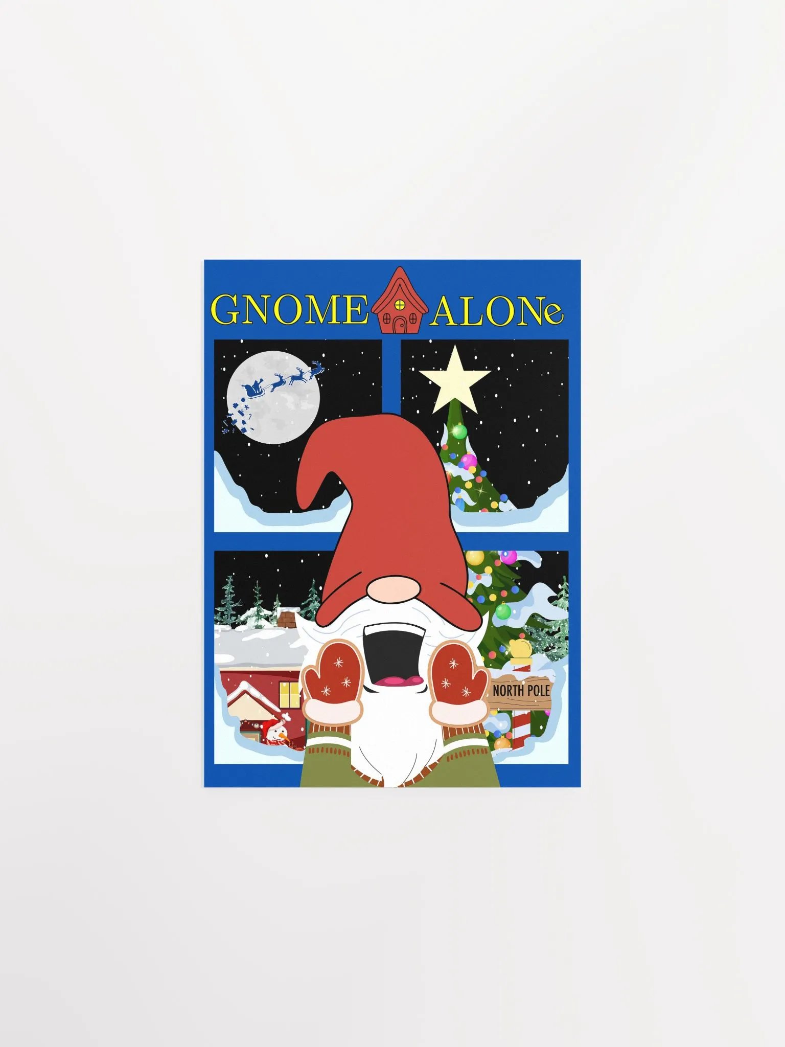 GNOME ALONE - POSTER product image (1)