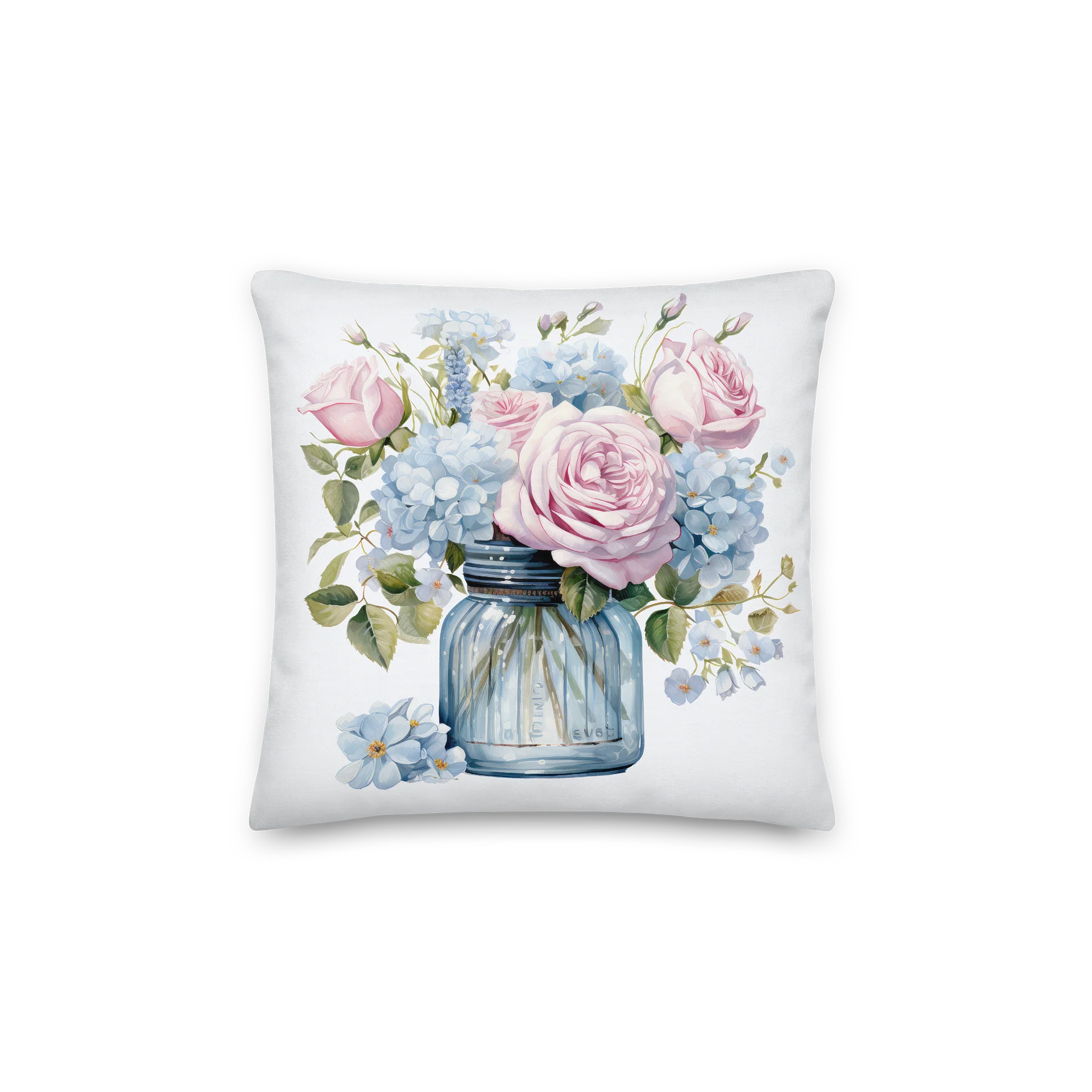 The Morning the Garden Came Inside — Two-Sided Summer Pillow product image (1)