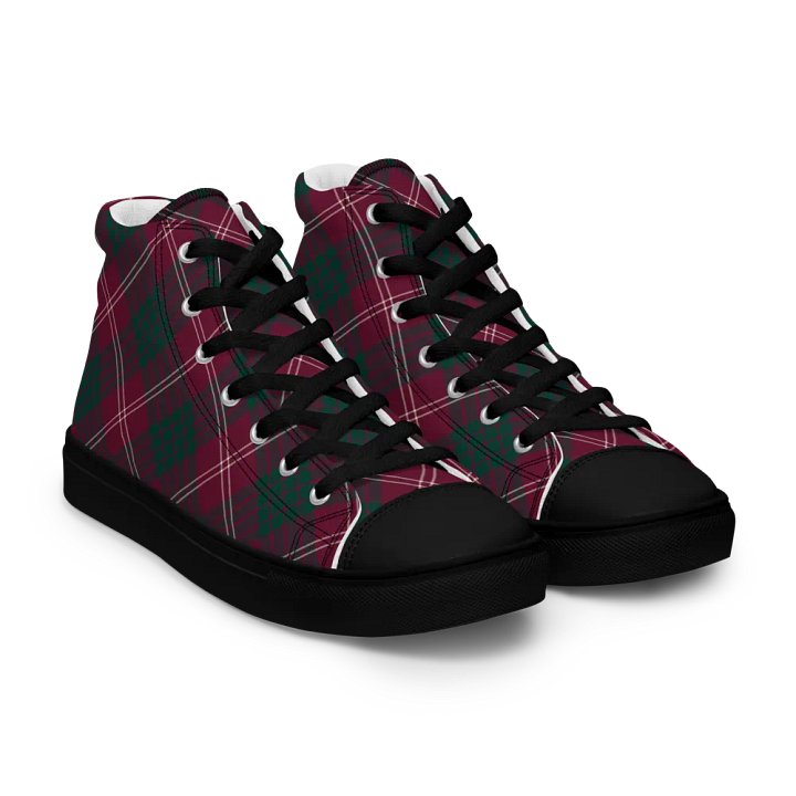 Crawford Tartan Men's High Top Shoes product image (1)