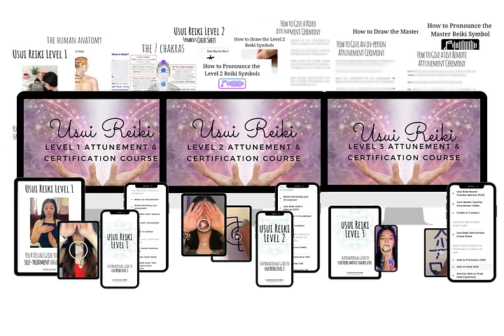 Certified Usui Reiki Discounted Bundle product image (1)