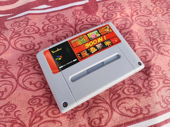 Super 900 in 1 Game 16 Bit for Super Nintendo SNES Multi Cart Game Cartridge PAL product image (1)