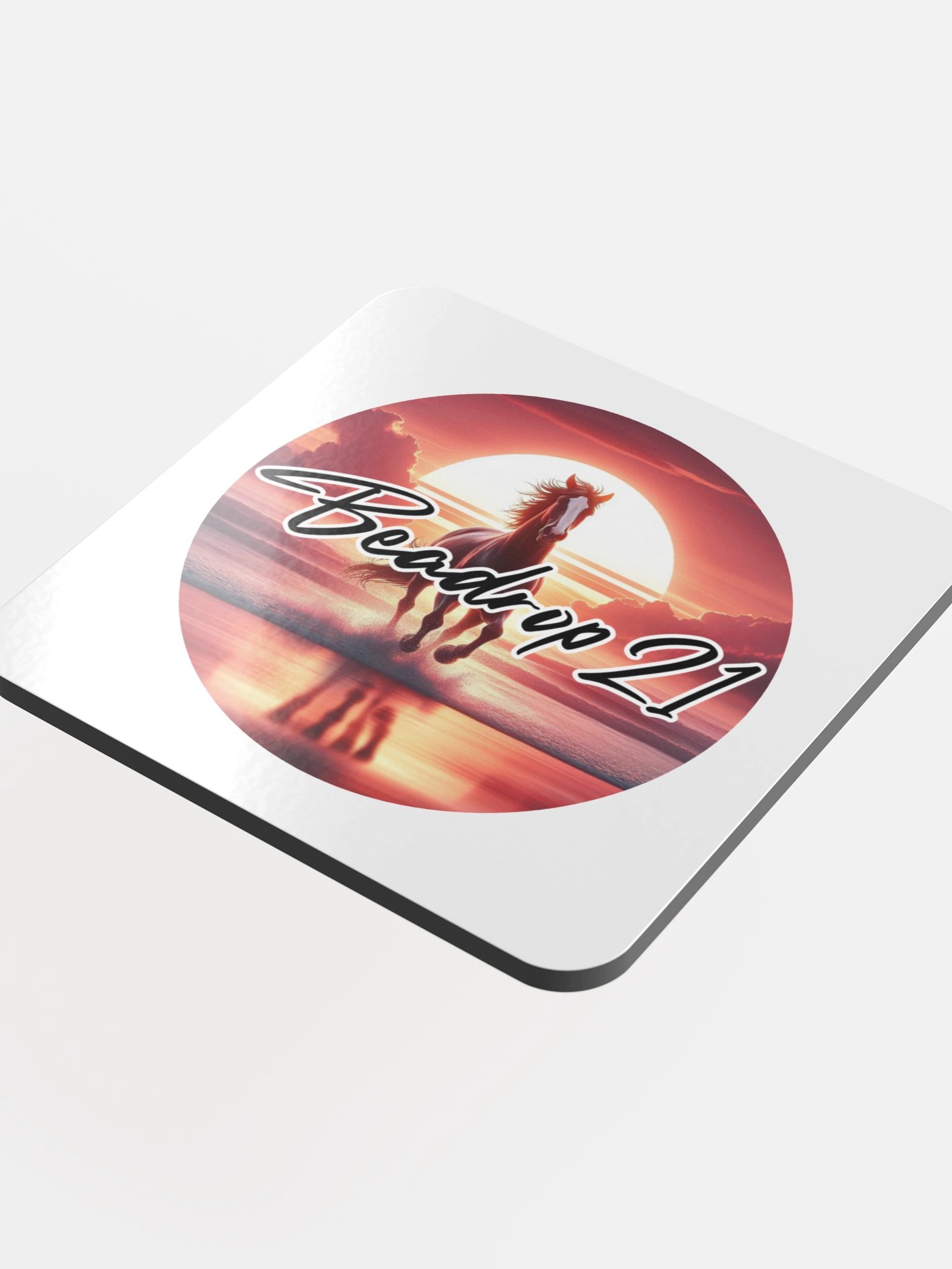 Sunset Gallop Cork Coaster product image (4)