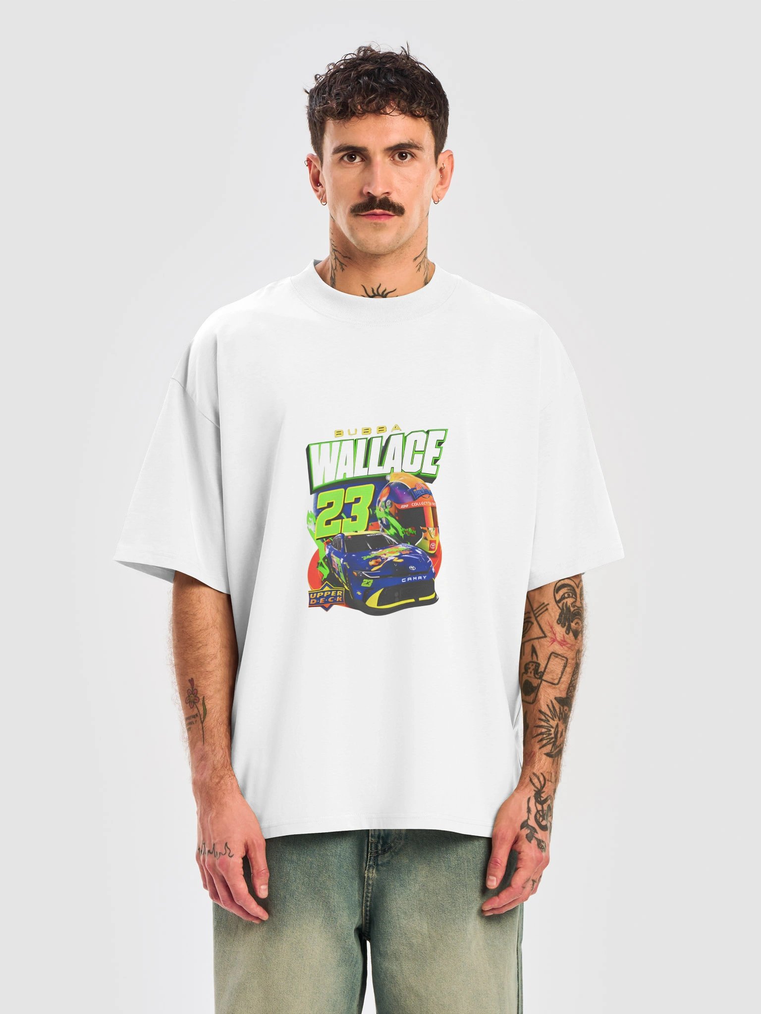 Bubba Wallace Upper DECK x 23XI Racing Shirt product image (1)