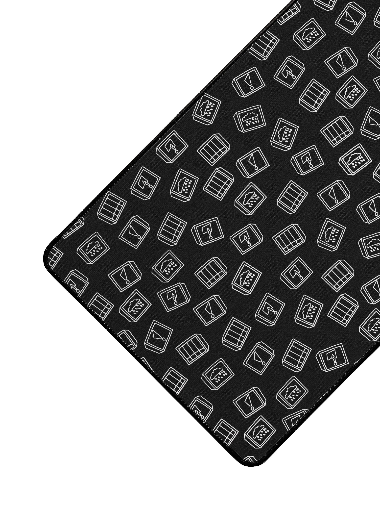 TV Pattern Desk Mat - Noir product image (2)