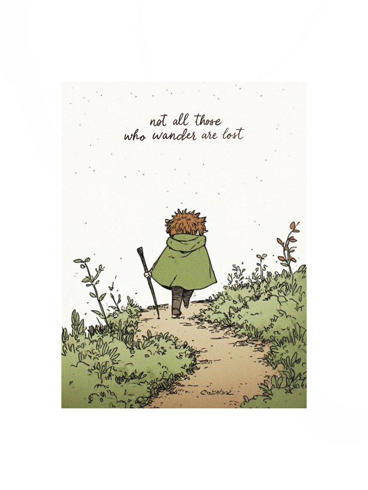The Little Wanderer – Fine Art Print product image (1)