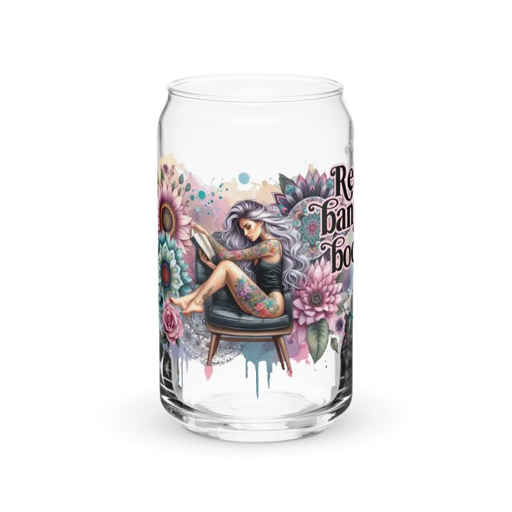 Read Banned Books Glass Can product image (1)