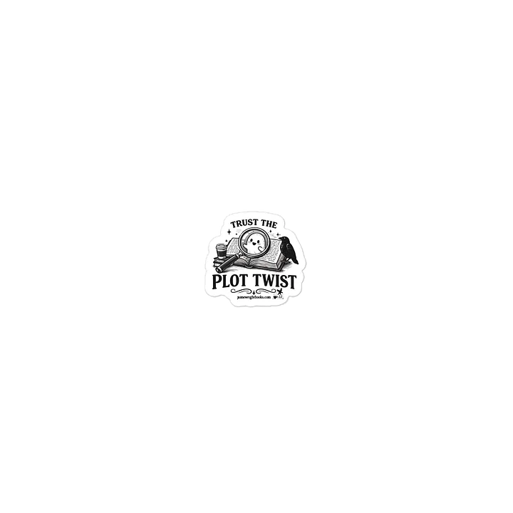Plot Twist Die-Cut Sticker product image (1)