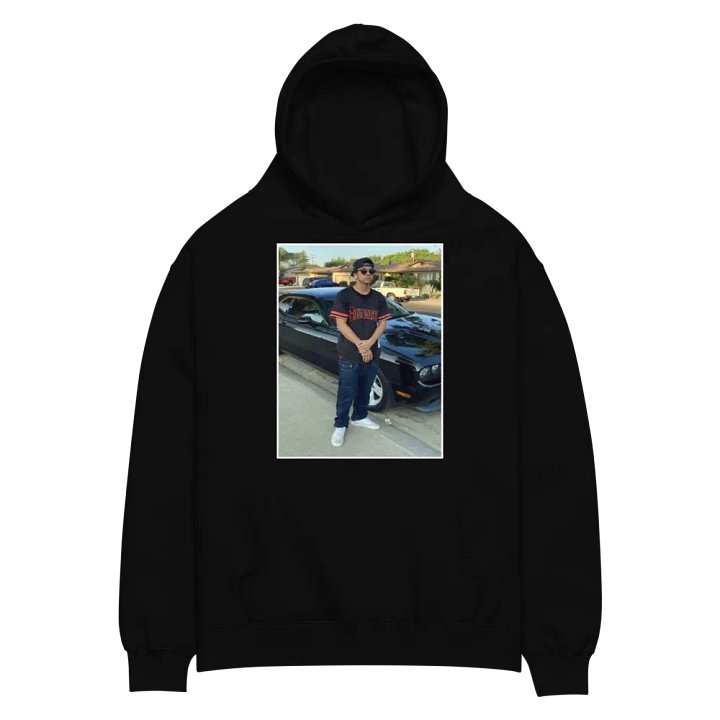 Bino Premium Oversized Hoodie Black product image (2)