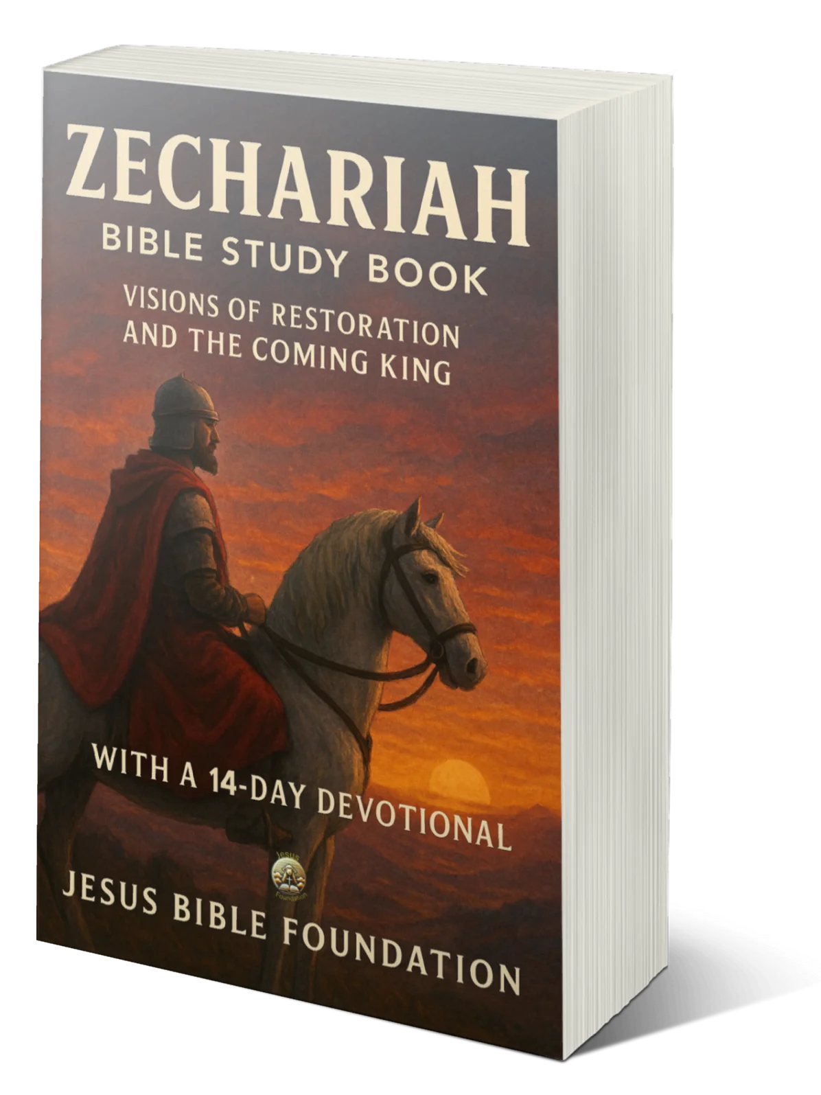 Zechariah Bible Study Book: Visions of Restoration and the Coming King With A 14 Days Devotional product image (1)
