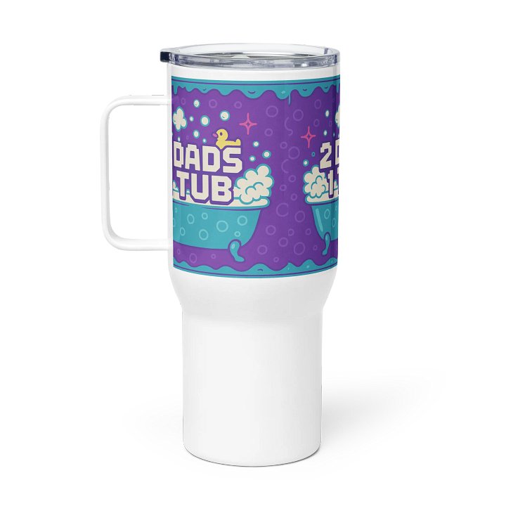 🛁 2 Dads 1 Tub Tumbler — Stay Hydrated, Stay Chaotic product image (1)