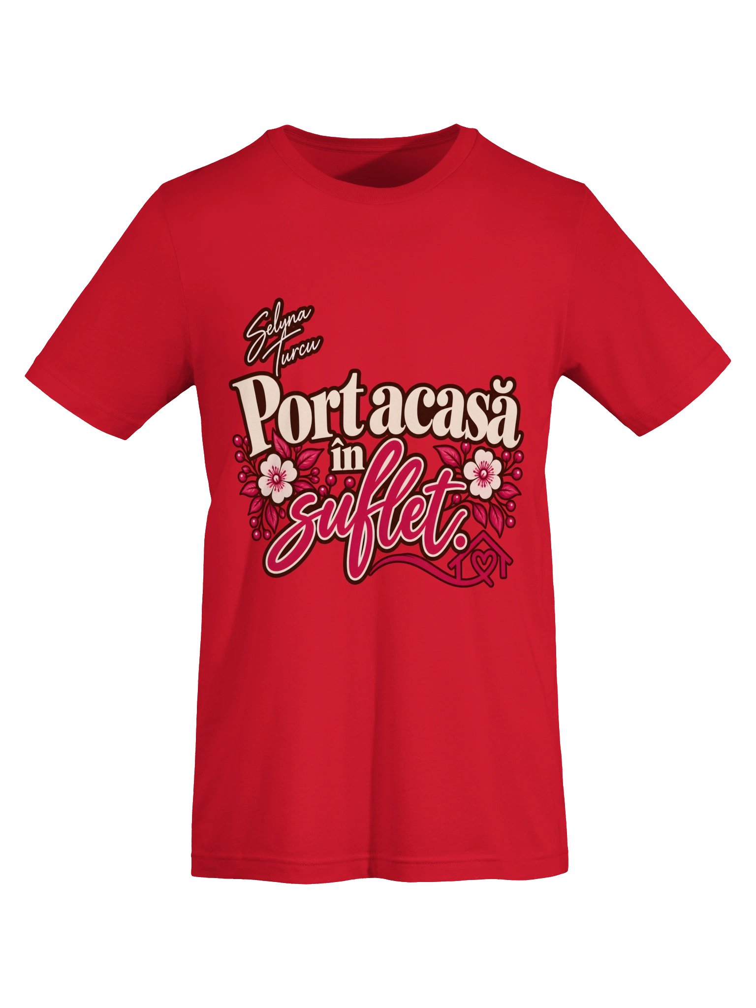 Tricou floral cu mesaj — Selyna Turcu product image (2)