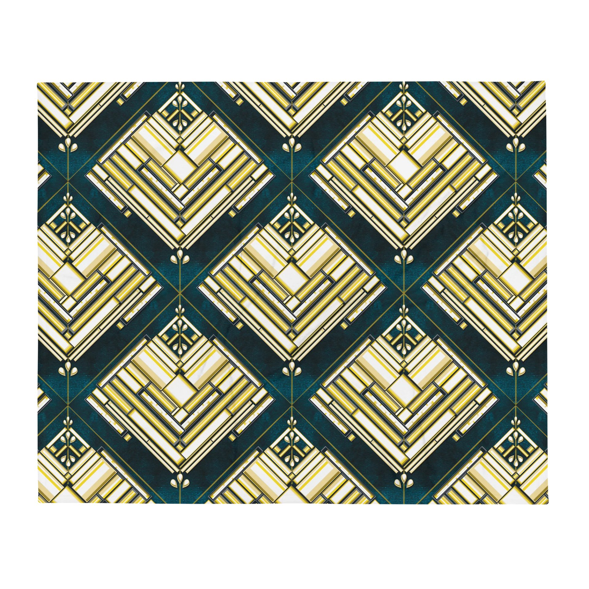 Gilded Glamour Flapper's Delight Throw Blanket | by Monique Faella Designs™ product image (2)