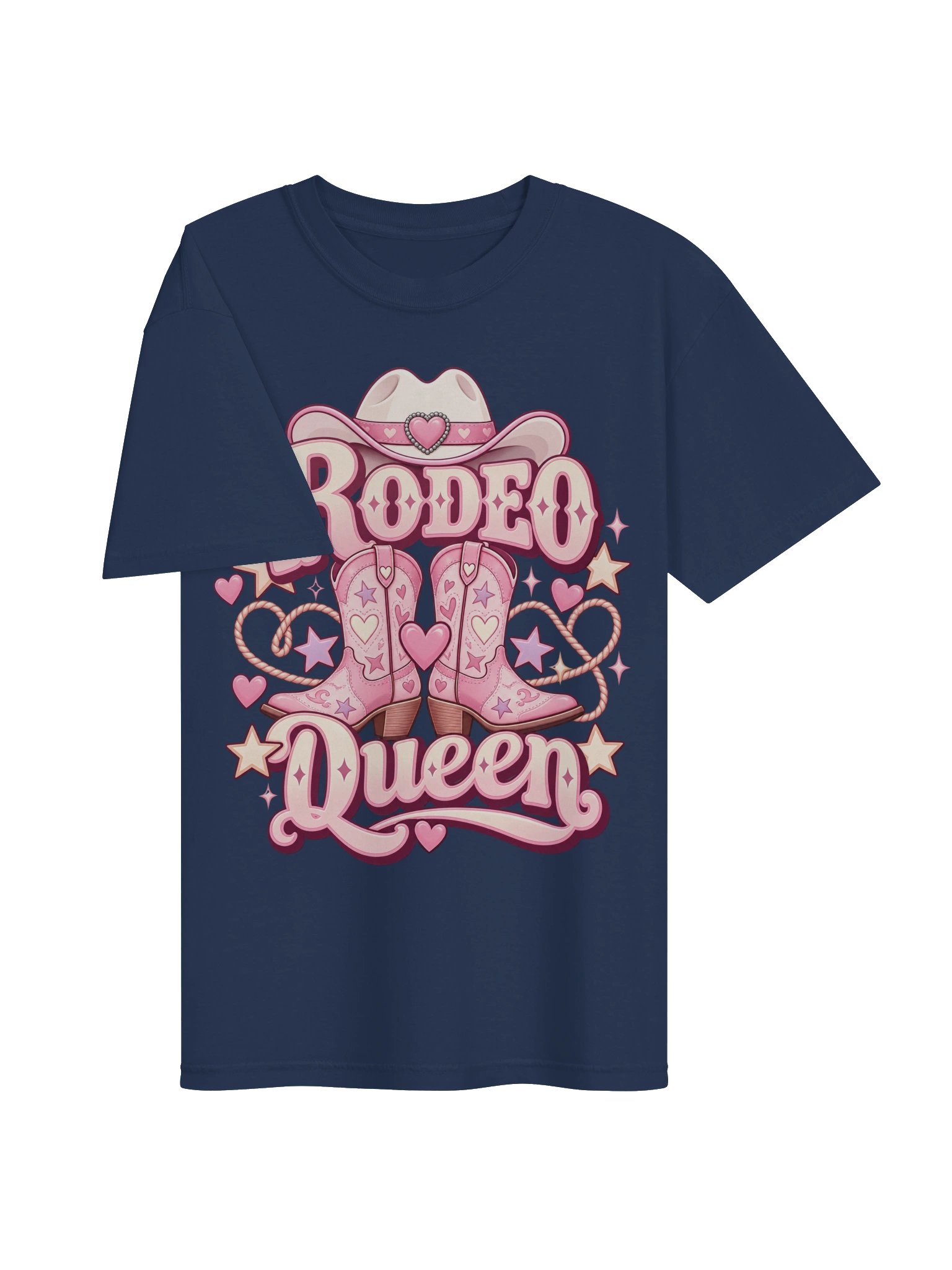 Retro Pink Rodeo Queen Shirt, Vintage Western Cowgirl Boots T-Shirt, Country Music Concert Tee, Howdy Southern Aesthetic Apparel product image (3)