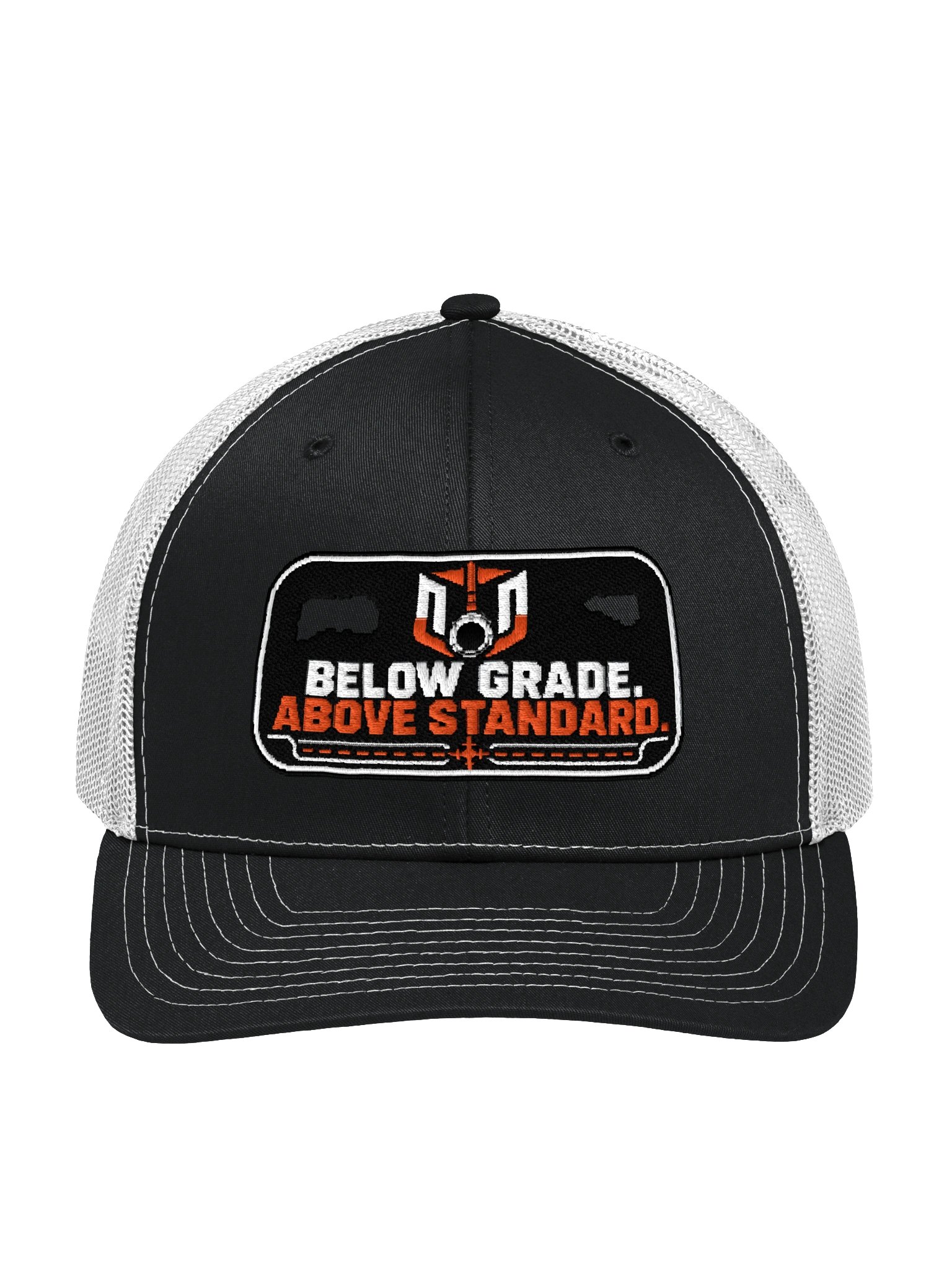 Below Grade. Above Standard. Trucker Hat product image (10)