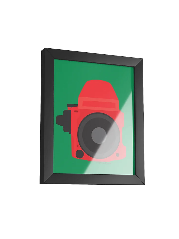 M 645 Red on Green - Framed Poster product image (2)