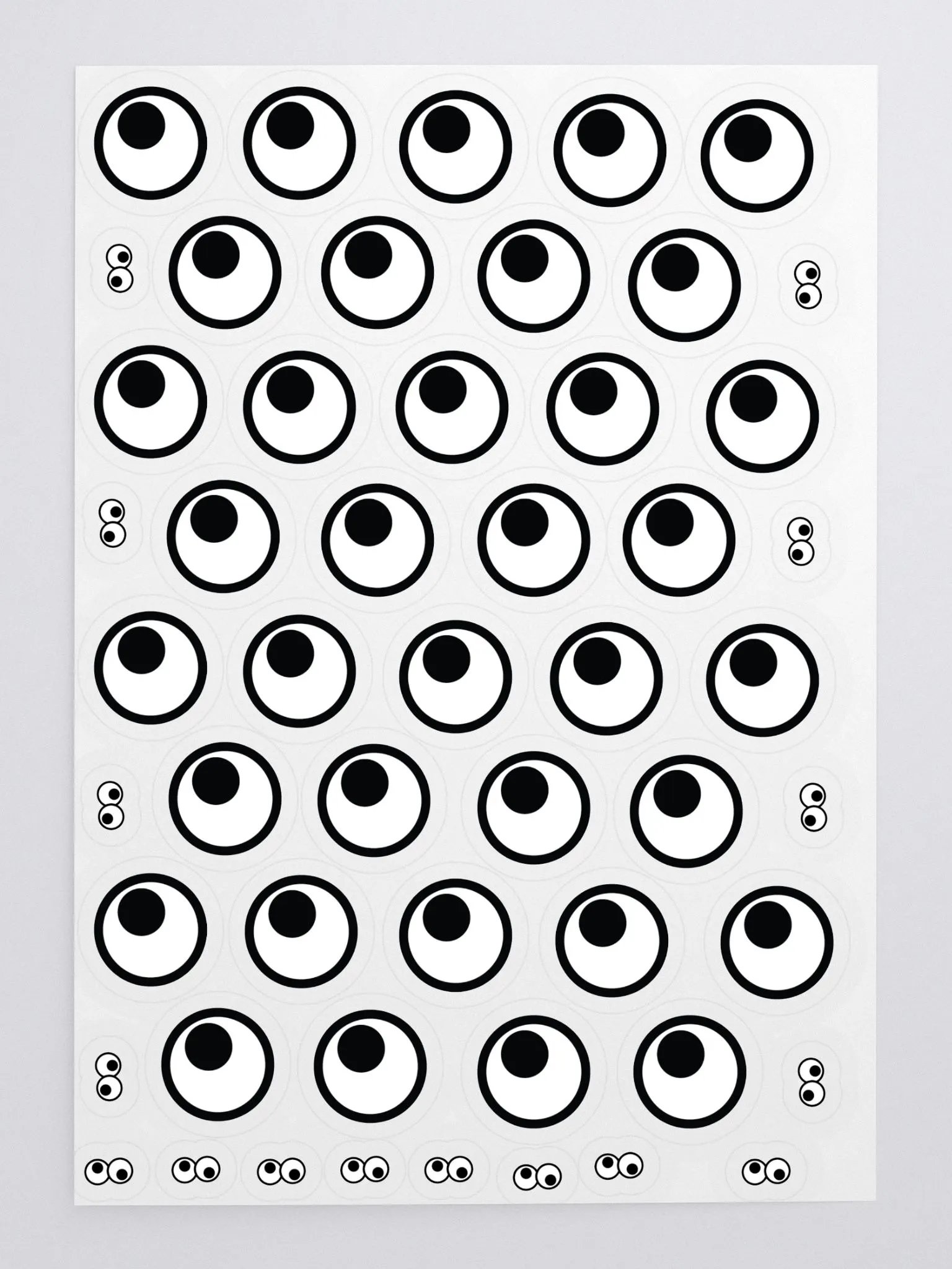 Googly Eye Sticker Sheet product image (1)