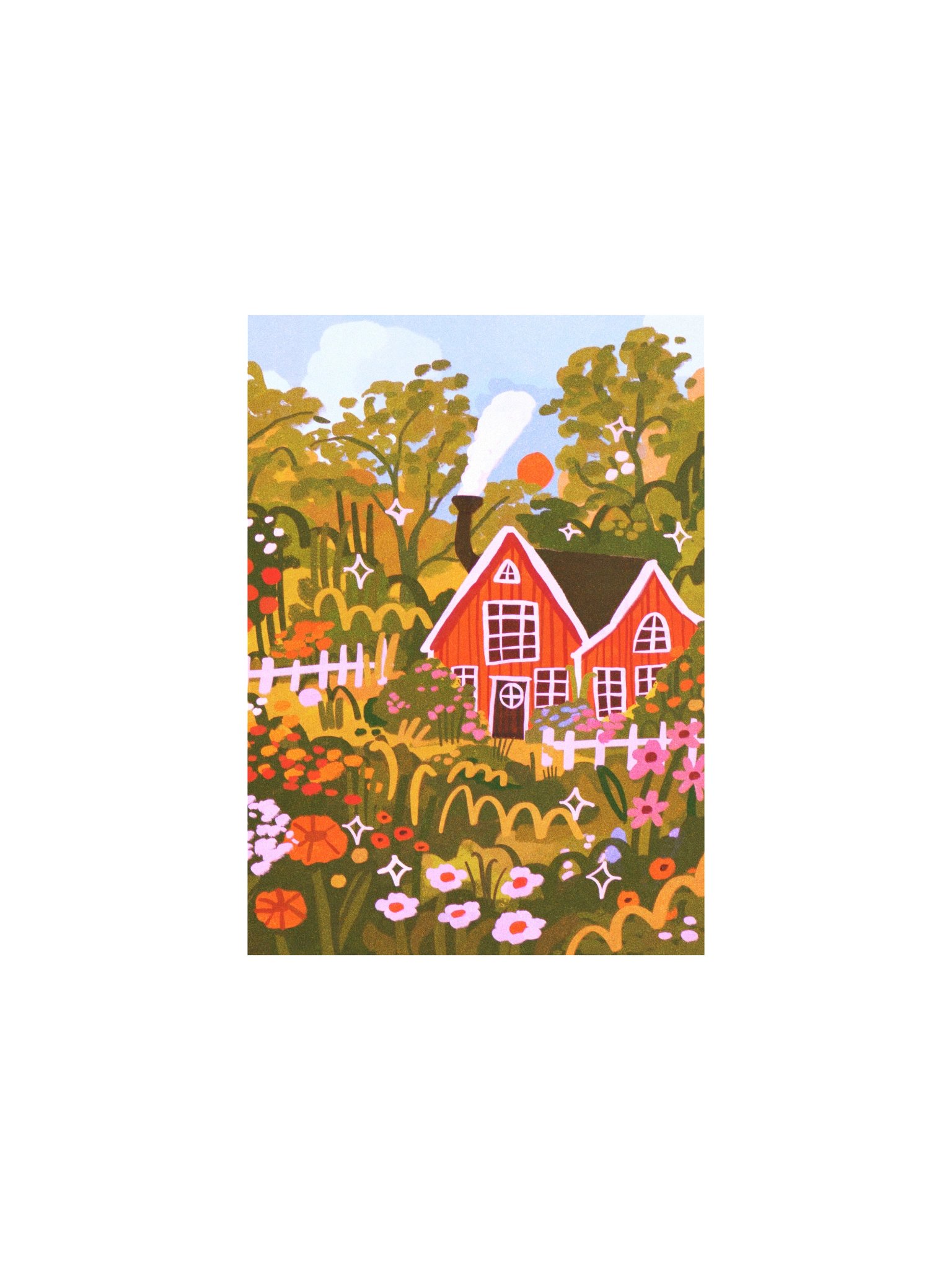Cozy Cottage Print product image (2)