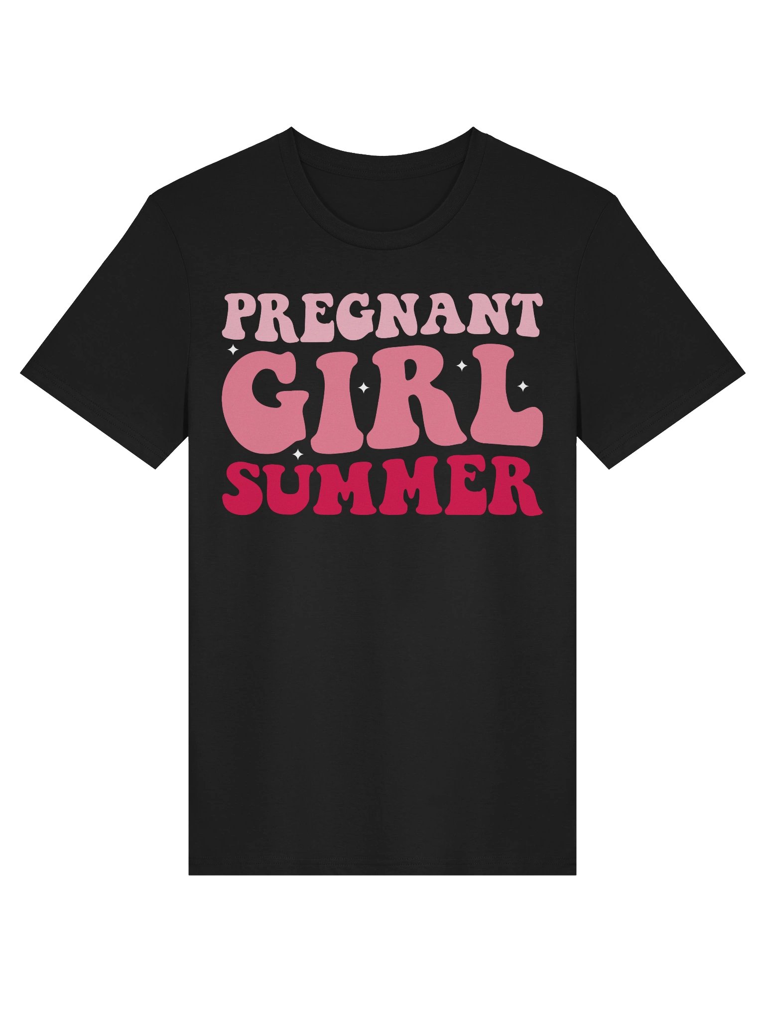 Funny Pregnancy Reveal Pregnant Girl Summer Baby Shower T-shirt product image (1)