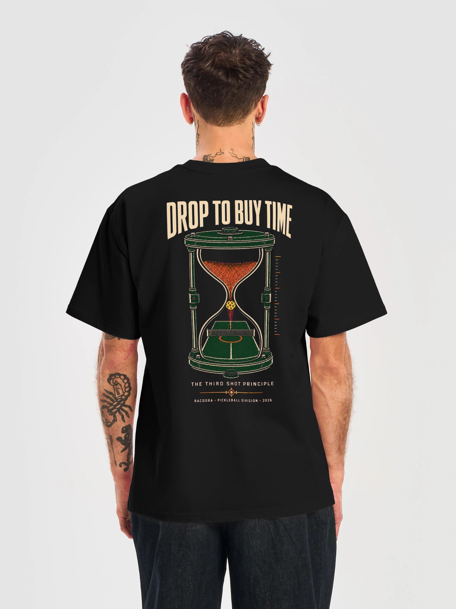 Drop to Buy Time Heavyweight Pickleball Tee product image (1)