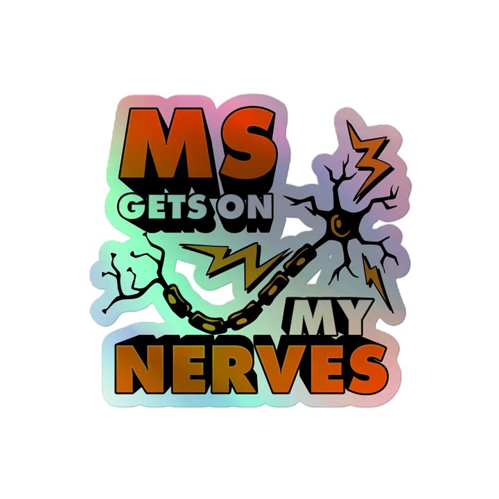 MS Gets On My Nerves Charity Sticker 2025 product image (2)