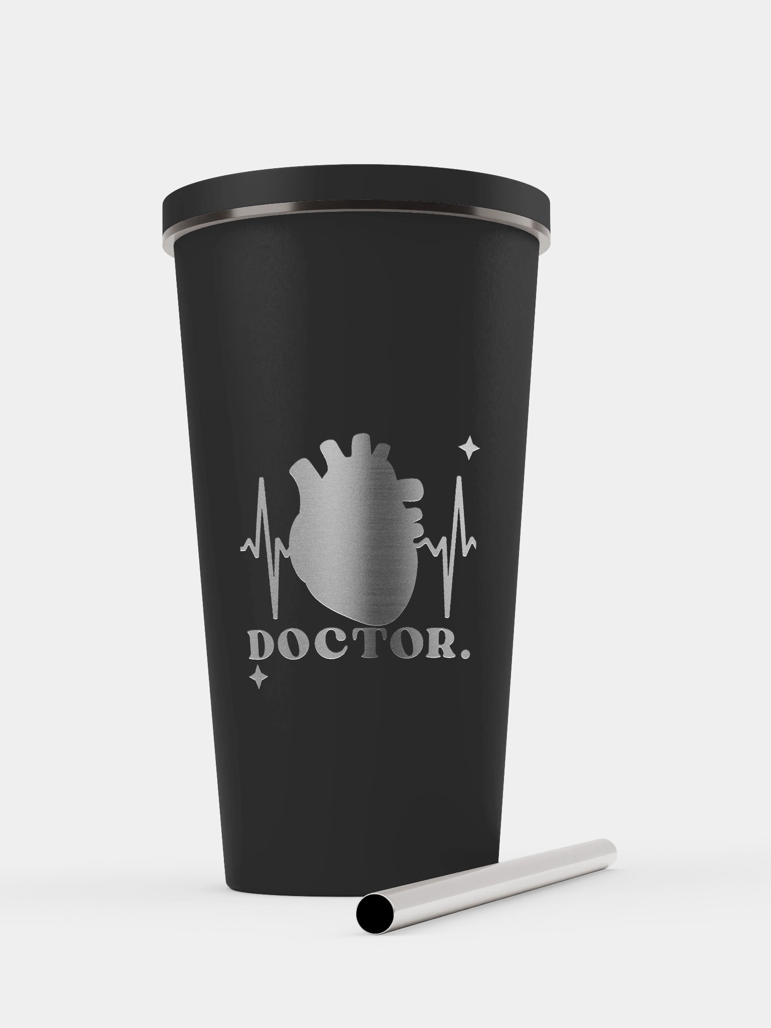 Cardio specialists Insulated Tumbler with Straw product image (5)