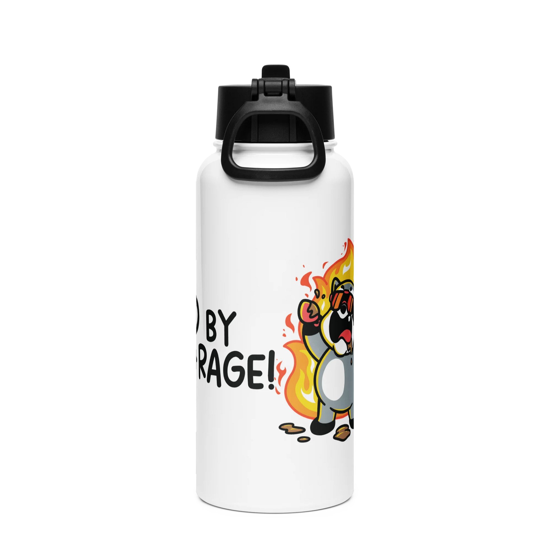 Caffeine & Rage Water Bottle product image (3)