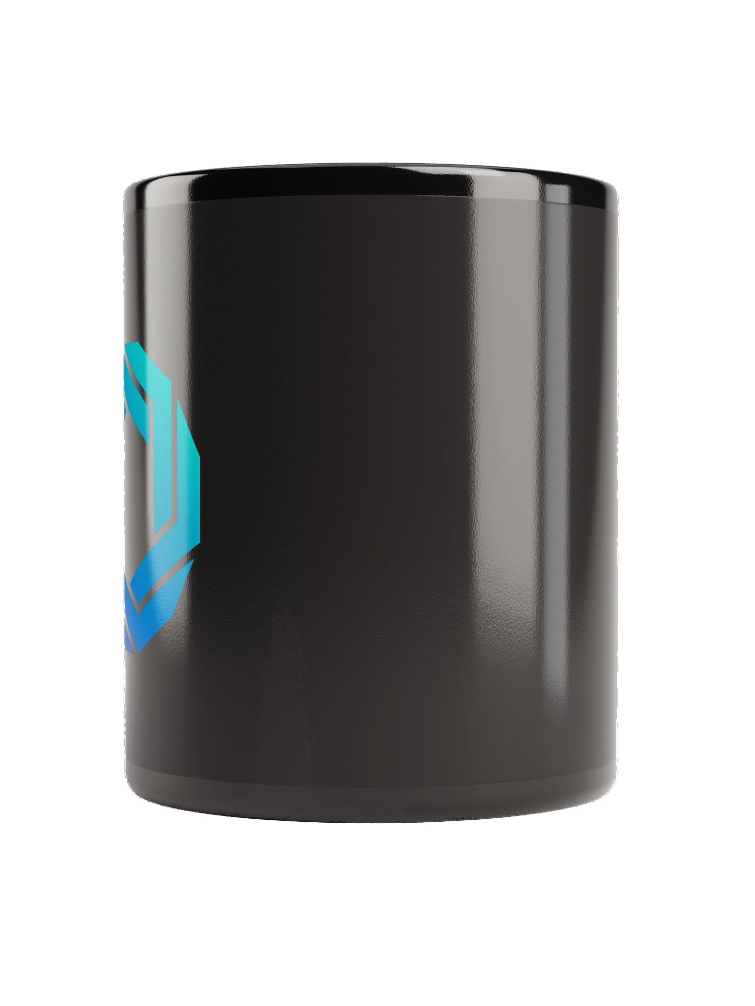 Black Glossy Mug - Opal DEX logo product image (2)