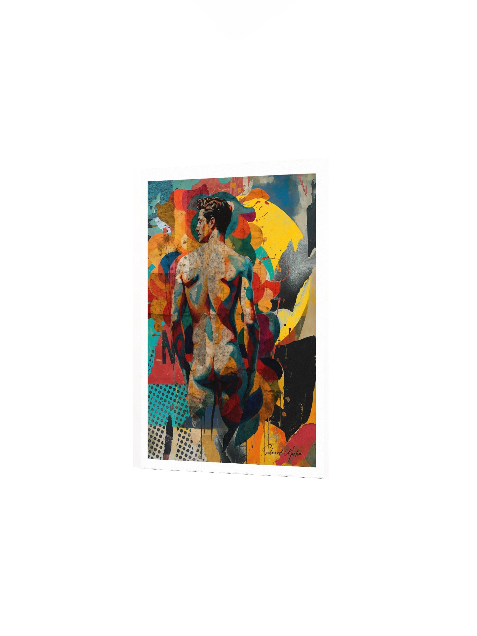'The Painted Wall' by Edward Martin- Print product image (3)