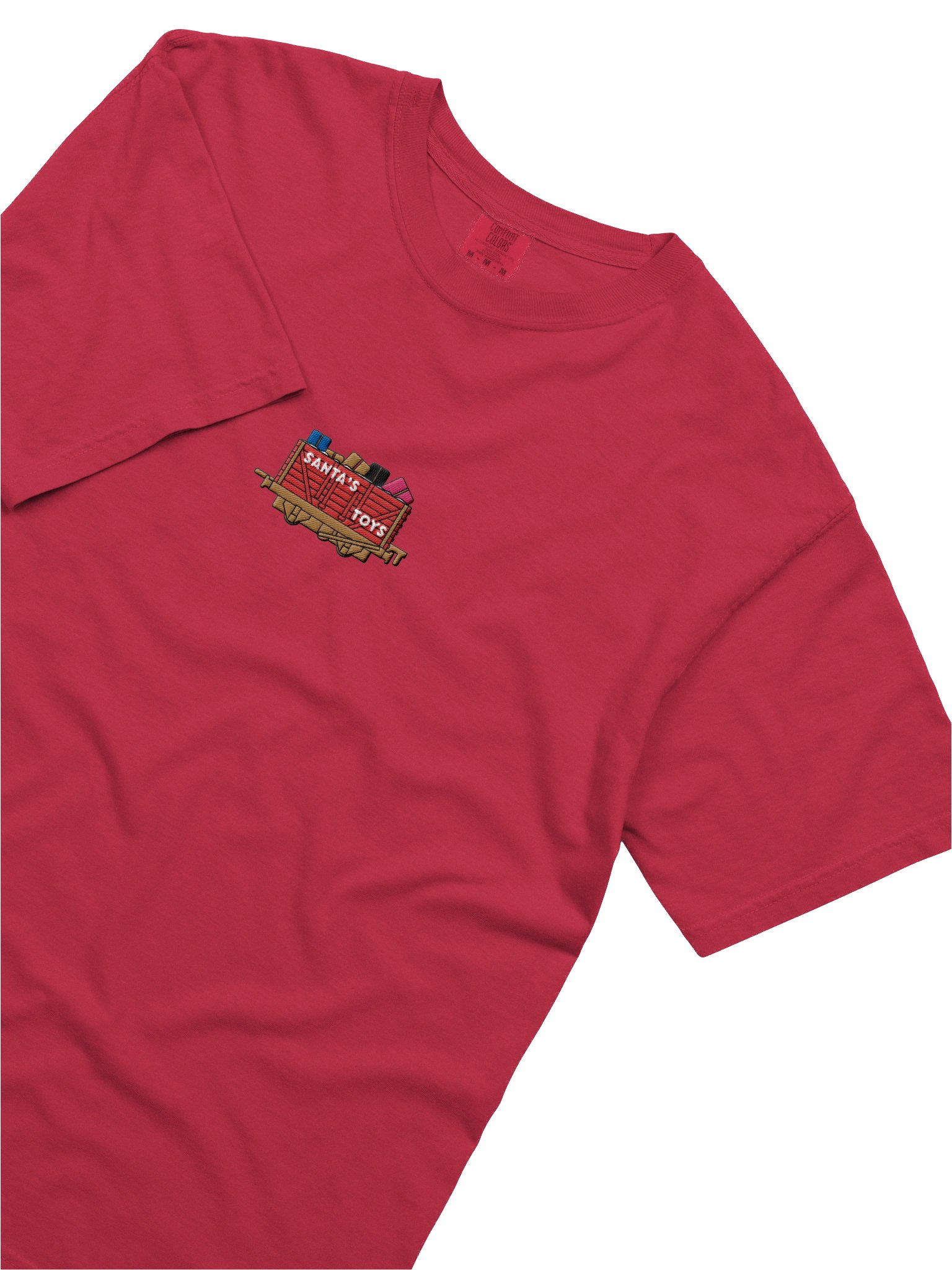 Santa's Toys Truck Embroidered Shirt product image (3)
