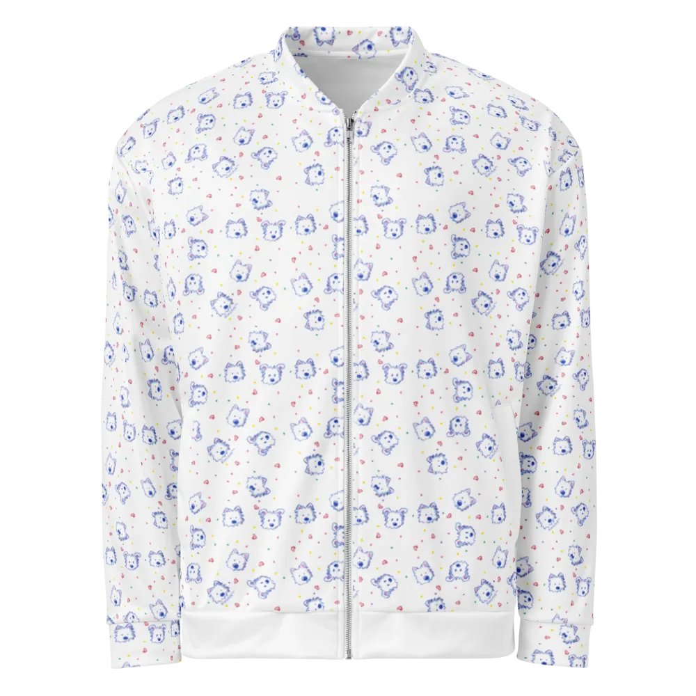 Cute Westie Bomber Jacket product image (6)