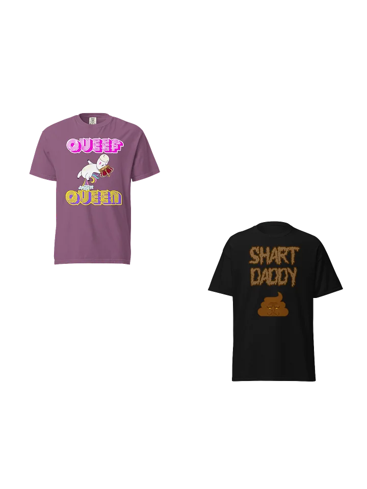 Shart Daddy/Queef Queen Couple Shirt Bundle product image (1)