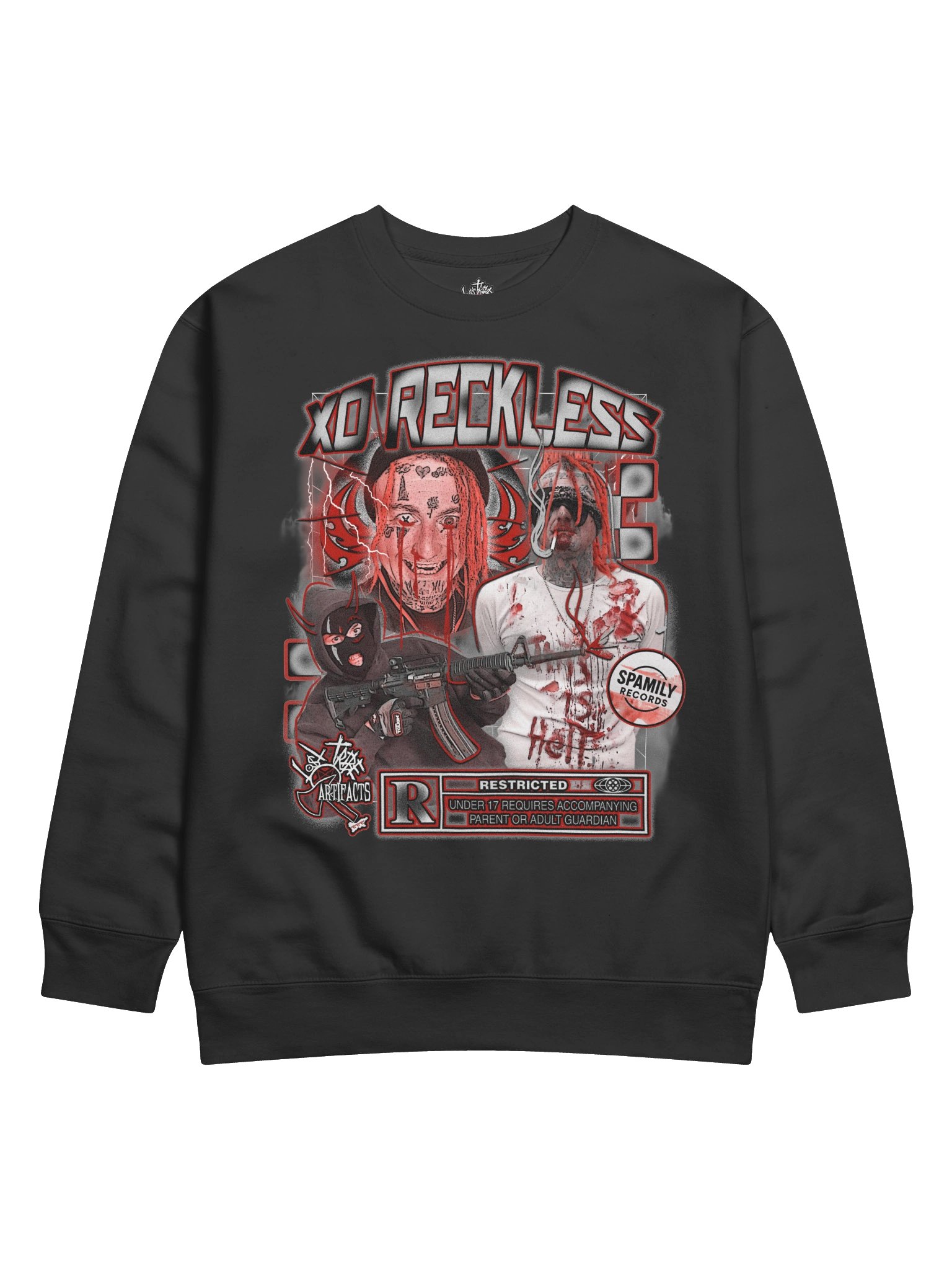 Xo Reckless - Oldschool Collage 2nd gen "Spamily Editon" Sweatshirt product image (1)