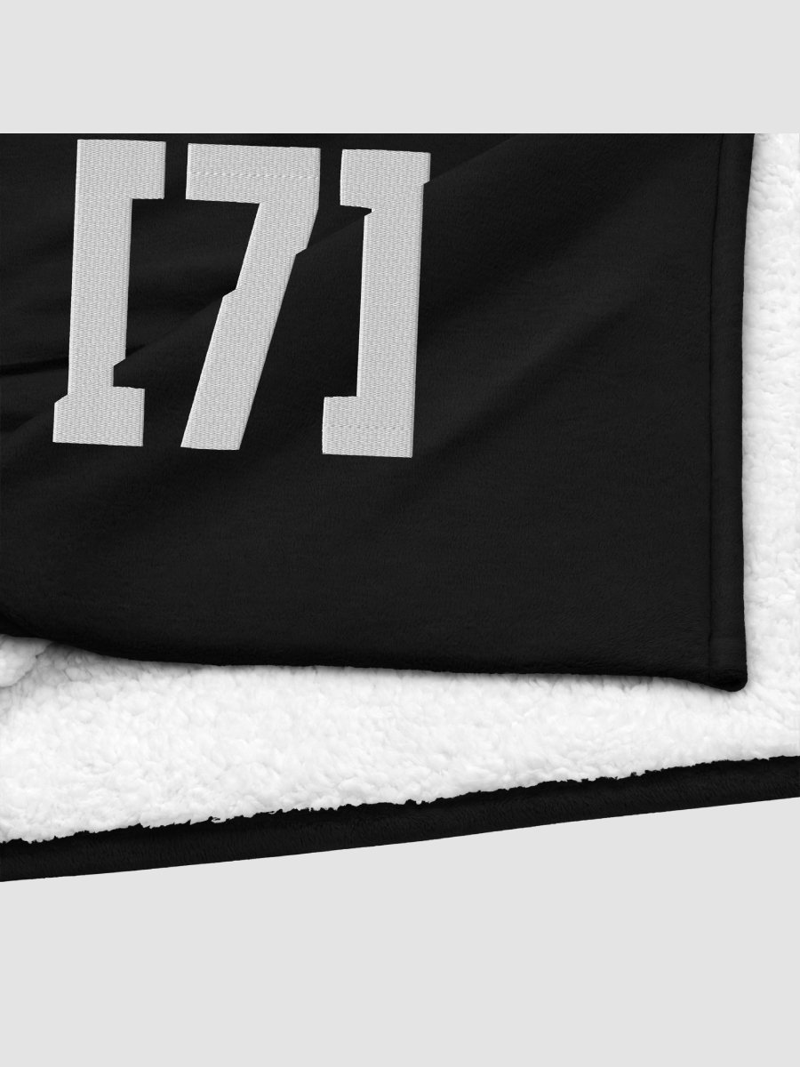 ASolid[7] Logo Embroidered Premium Sherpa Blanket product image (4)