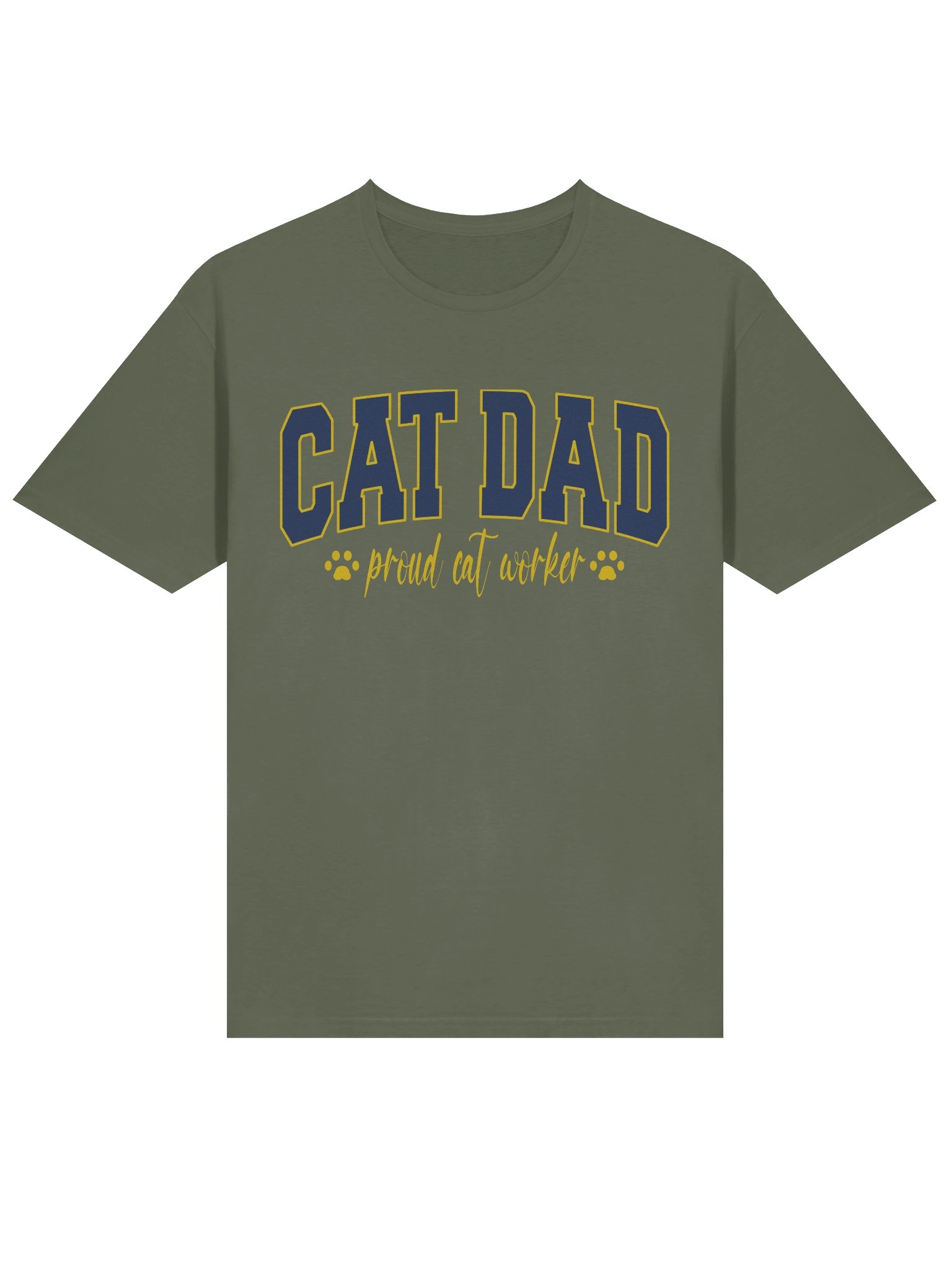 Cat Dad (proud cat worker) - Unisex Adult Super Soft Lightweight T-shirt product image (3)