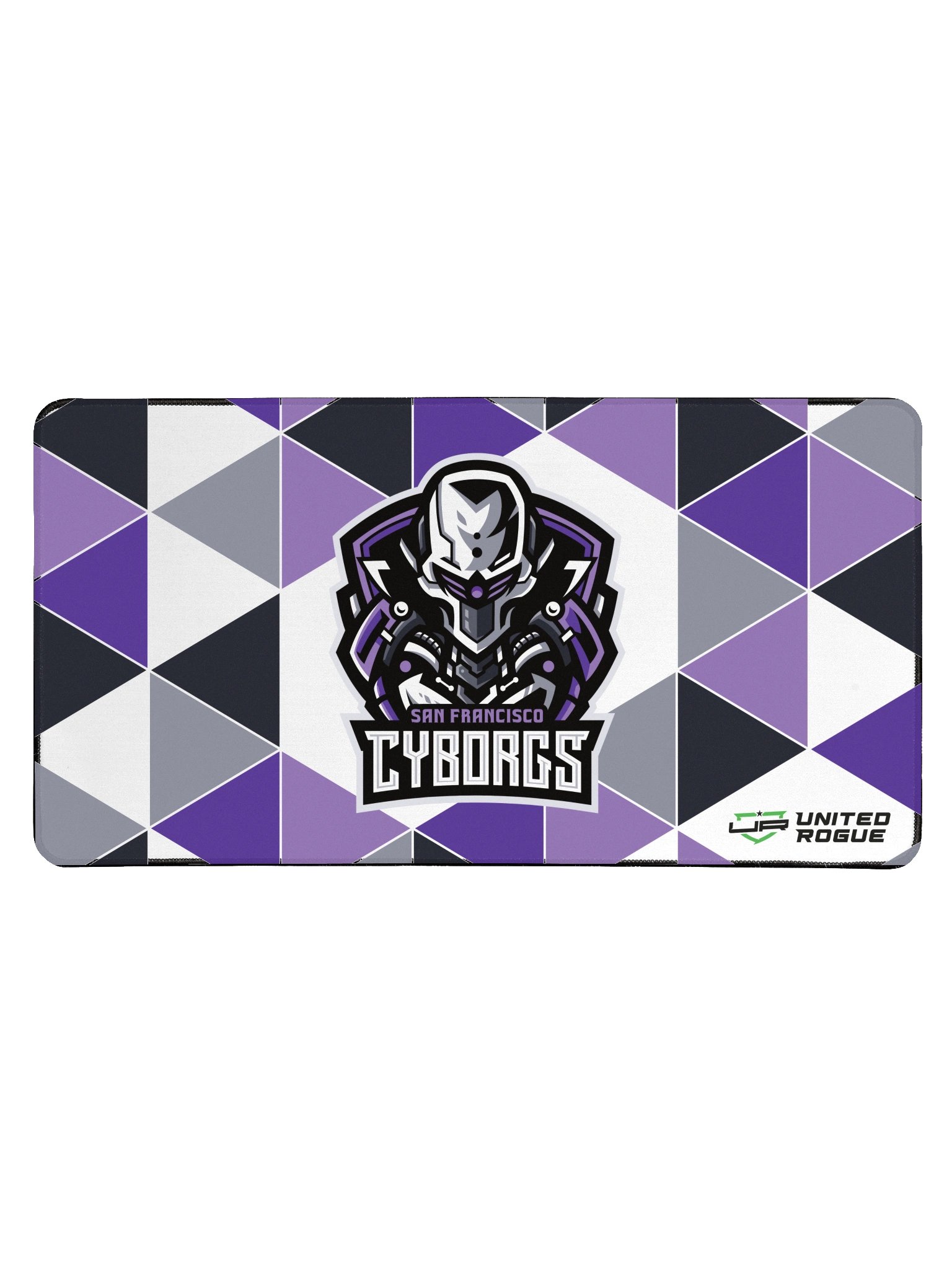 San Francisco Cyborgs Geometric Desk Mat product image (1)
