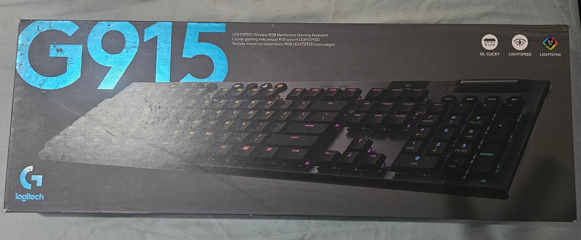 Logitech G915 Wireless Keyboard product image (1)