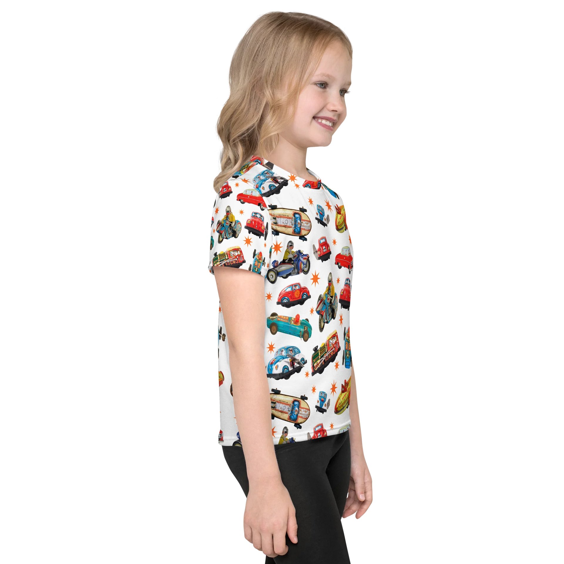 Vintage Toy Vehicle Kids T-Shirt product image (4)